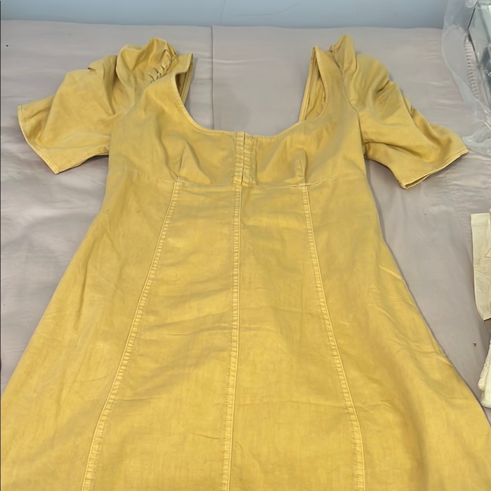 Yellow Women's Dress